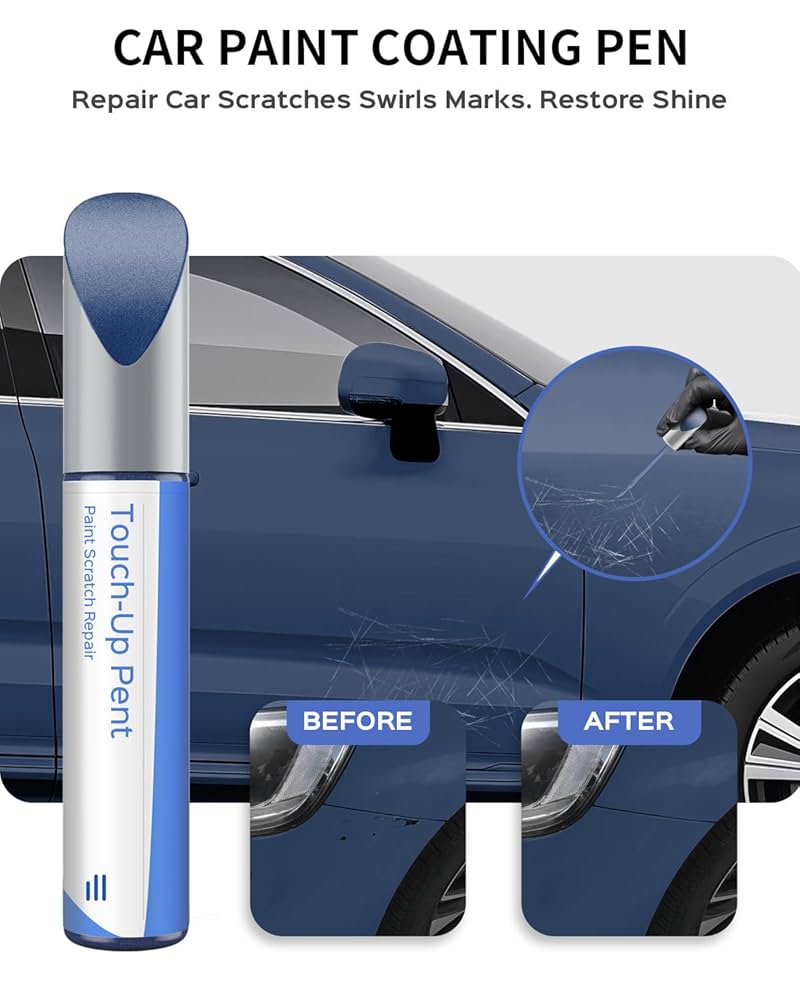 SCRATCH❗️ Amazon.com: PARTS4EV 723 Denim Blue Metallic Touch Up Paint